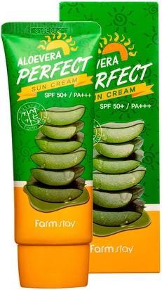 Farm Stay Farmstay Aloe Vera Perfect Sun Cream Sunscreen With Aloe Vera 70g