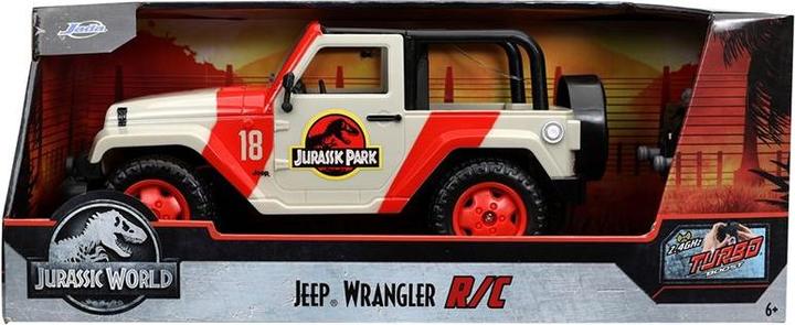 Image du produit Jada Jeep Wrangler RC Jurassic Park 1:16