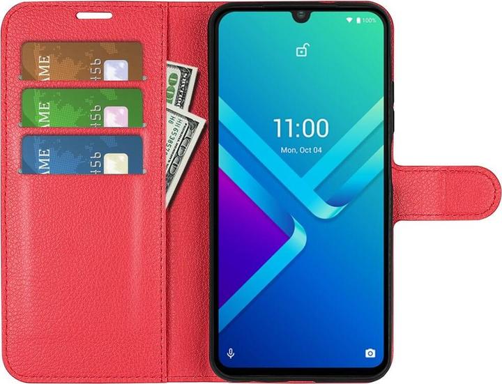 Actual product image Cover-Discount Wiko Y82 - Leather case cover (Wiko Y82)