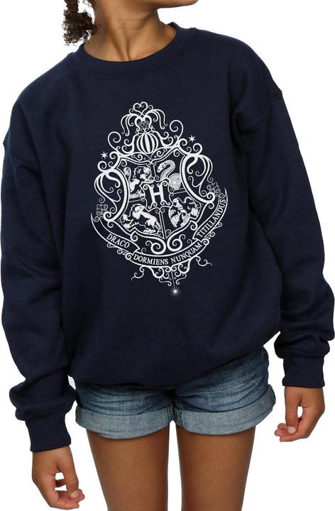 Immagine prodotto Hogwarts Draco Dormiens Crest Felpa Ragazze (140, 146)