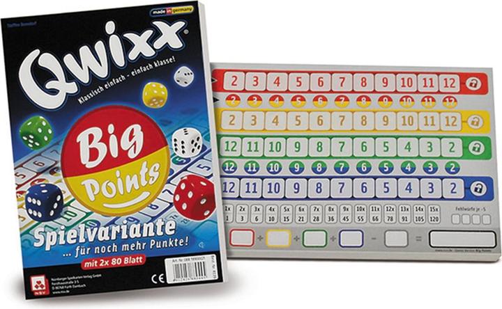 Produktbild NSV Qwixx Big Points (Deutsch)