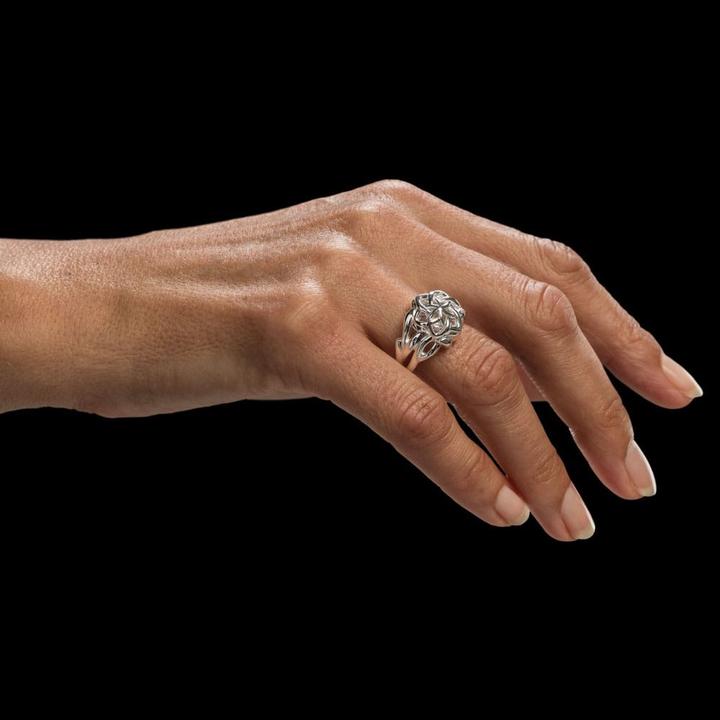 Produktbild Weta Workshop Le Seigneur des Anneaux bague de Galadriel Nenya (argent sterling) Taille 9.75 (950 Platin)