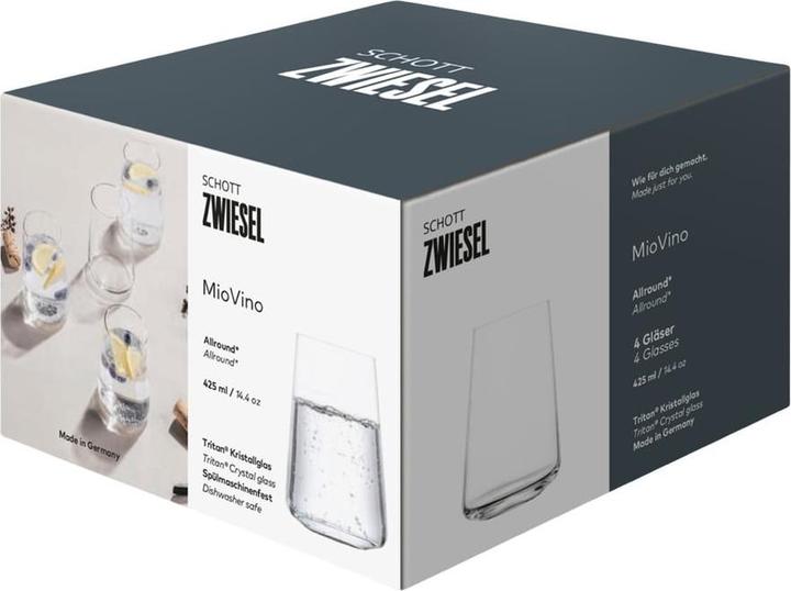 Actual product image Schott Zwiesel Verre polyvalent MioVino 42 4 pièces (0.43 l, 4 x)