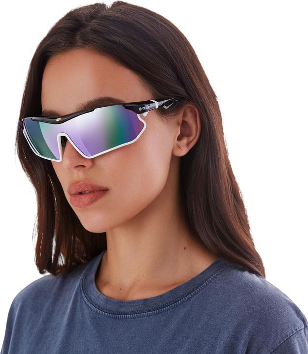 Actual product image Yeaz Sunray (Black, Lilac)