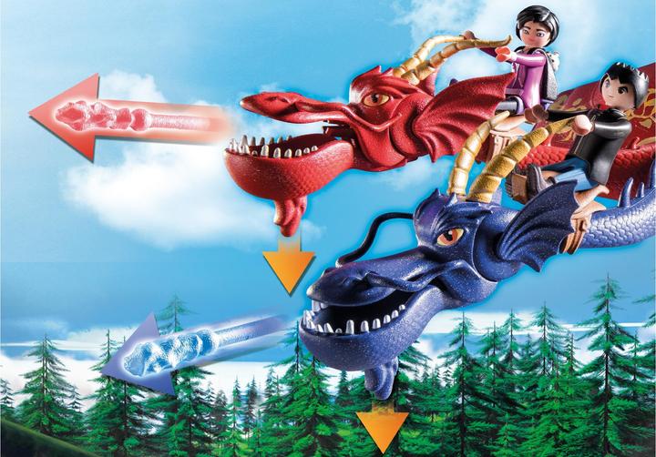 Actual product image Playmobil The Nine Realms - Wu & Wei with Jun (71080, Playmobil Dragons)