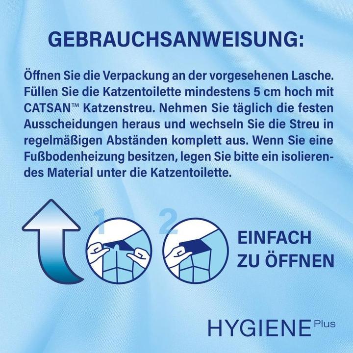 Actual product image Catsan Hygiene Plus (Biodegradable, Neutralizing, Non-clumping, 4.82 kg)