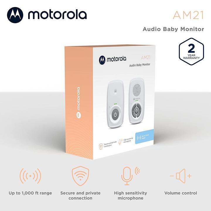 Produktbild Motorola MBP 21 (Babyphone Audio, 300 m)