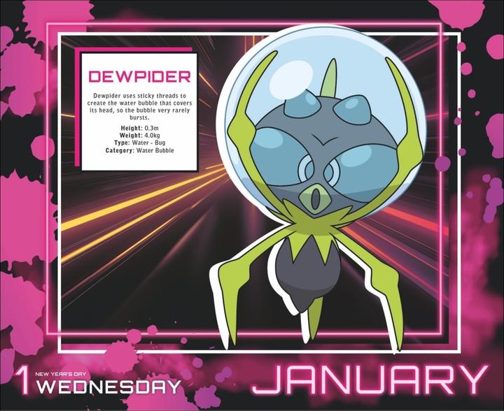 Productafbeelding Pokémon Dagelijkse Vertrekkalender 2025 (Engels)