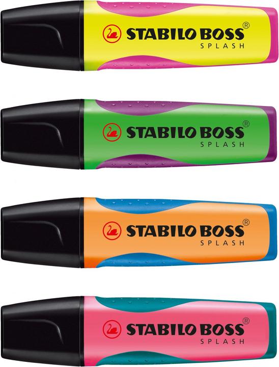 Actual product image STABILO BOSS SPLASH highlighter (Yellow, 5 mm, 1 x)