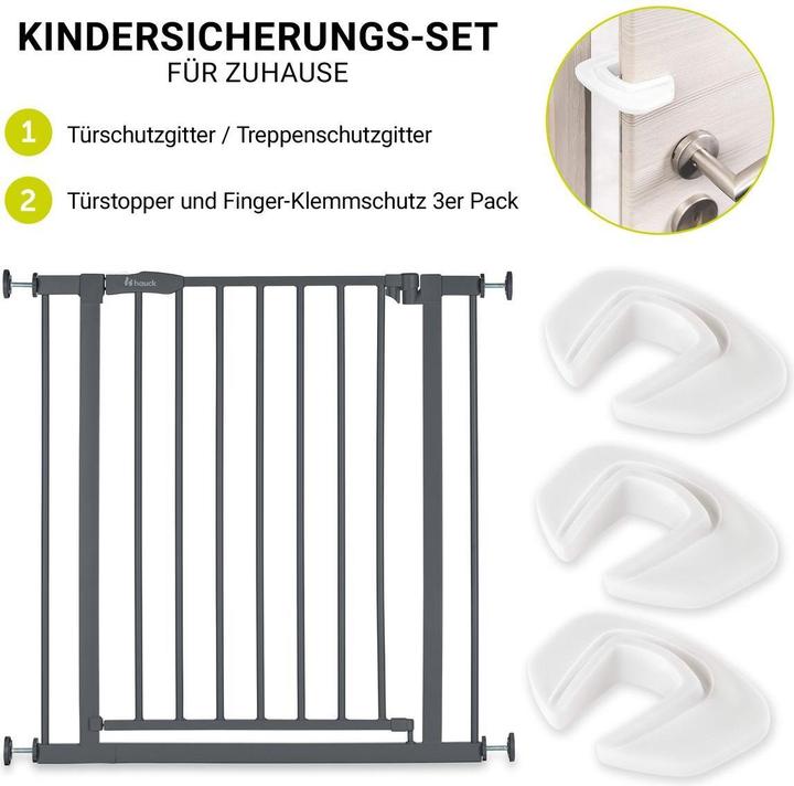 Actual product image Hauck Tür- & Treppenschutzgitter Türschutzgitter / Treppenschutzgitter Open (70 cm)