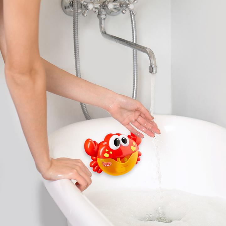Image du produit Relaxdays Jouet de crabe pour le bain, rouge