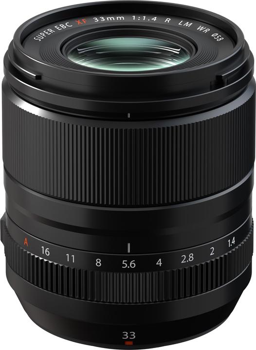 Fujifilm FUJINON XF 33mm F1.4 R LM WR (Fujifilm X, APS-C / DX)