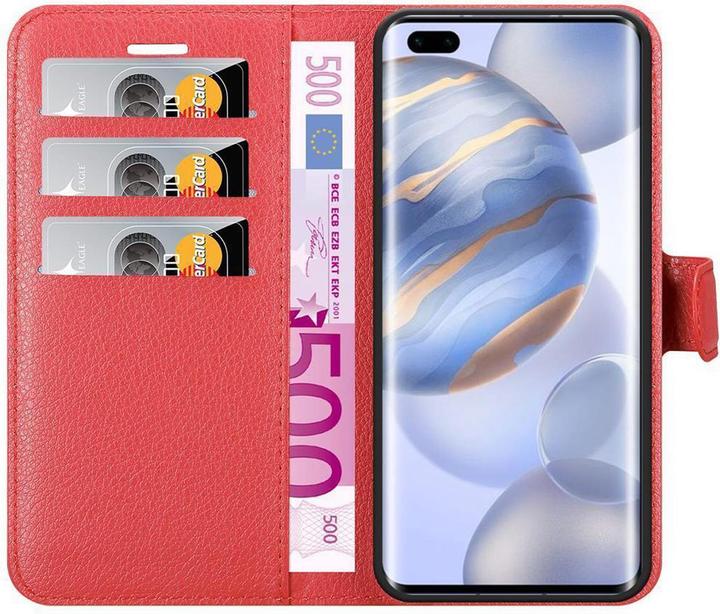 Actual product image Cadorabo Book with stand function cover (Honor 30 Pro+)