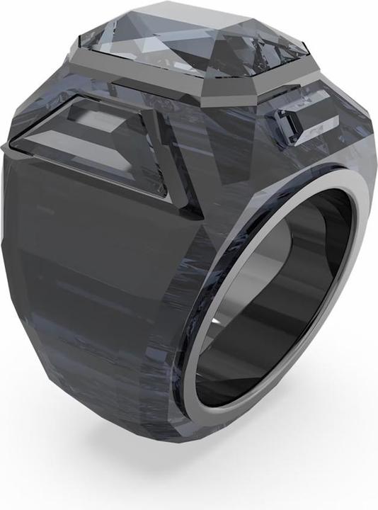 Swarovski Chroma Cocktail Ring Schwarz (52)