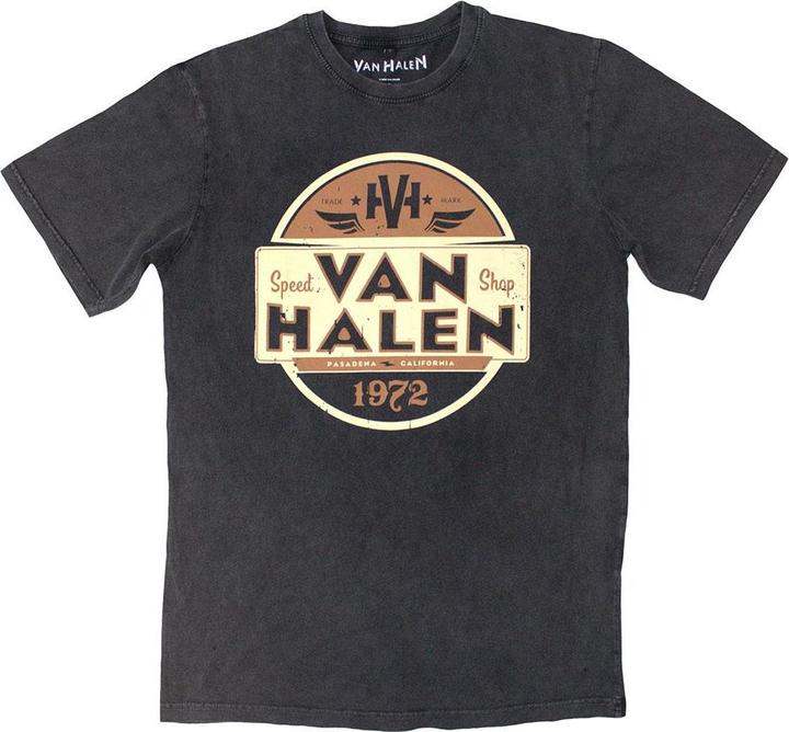 Van Halen Speed Shop 1972 TShirt (S)