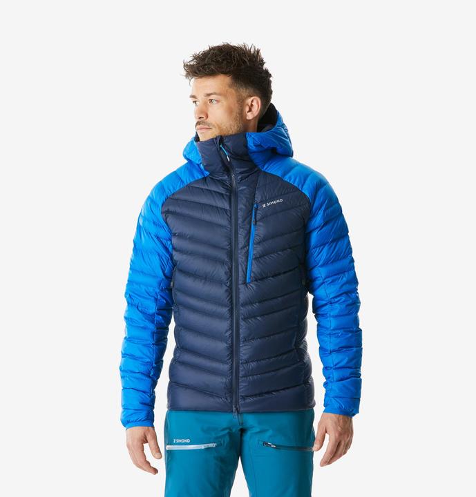 Simond Men's mountaineering down jacket Navy blue - Electric Blue (L)
