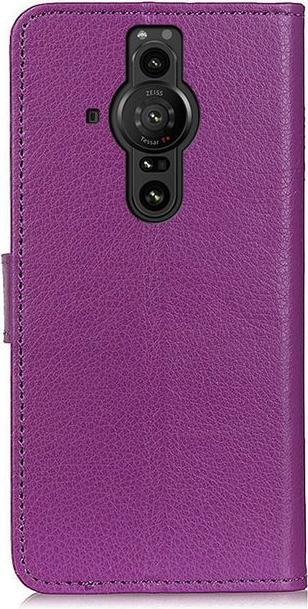 Produktbild MU Classic Litchi Leder Bookcover Series (Sony Xperia Pro-I)
