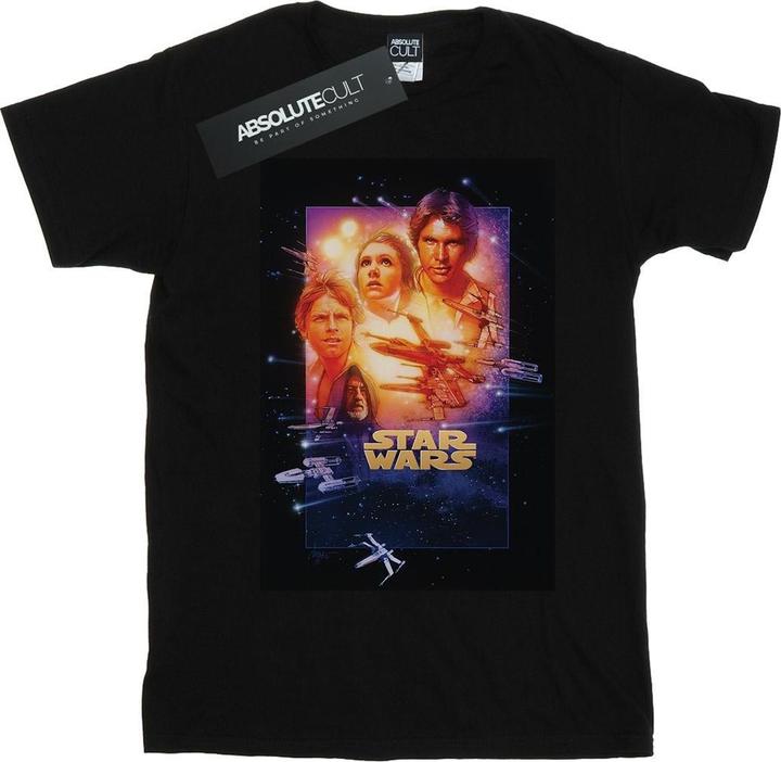 Star Wars Episode IV Movie Poster TShirt (XL)
