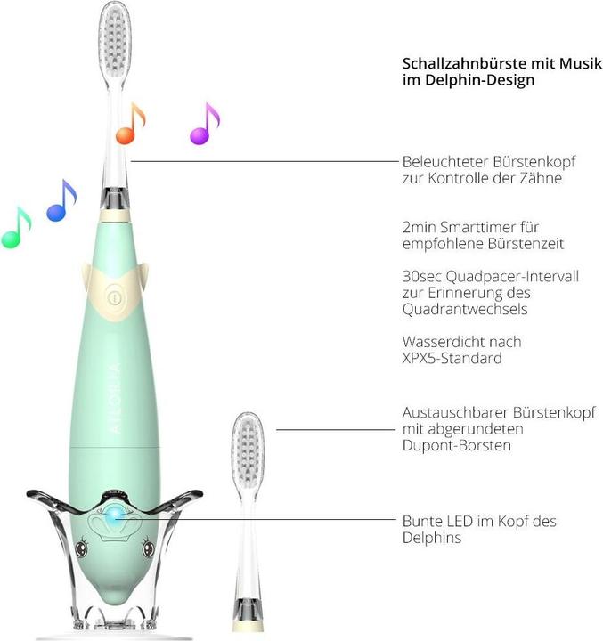 Actual product image Ailoria bubble brush (Sonic toothbrush)