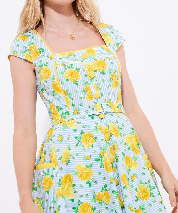 Produktbild Joe Browns Belted Floral Knee Dress (36)