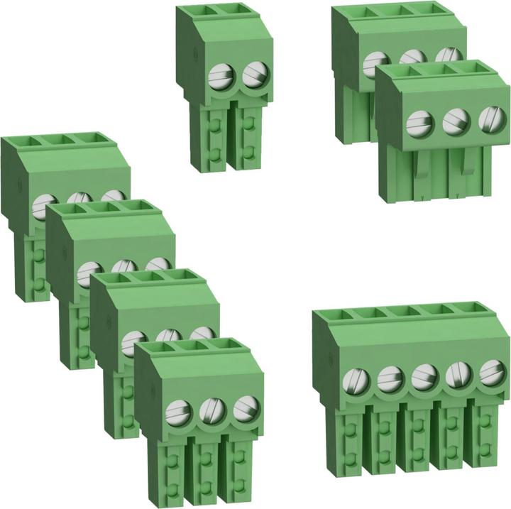 Schneider Electric Plug set for PLC, Modicon M172, 7 I/O TM172ASCTB07