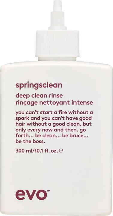 Evo curl - Springsclean Deep Clean Rinse (300 ml, Flüssiges Shampoo)