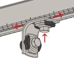 Image du produit Fischer FIS 538666 Equerre de montage MW Clix 90° prémontée