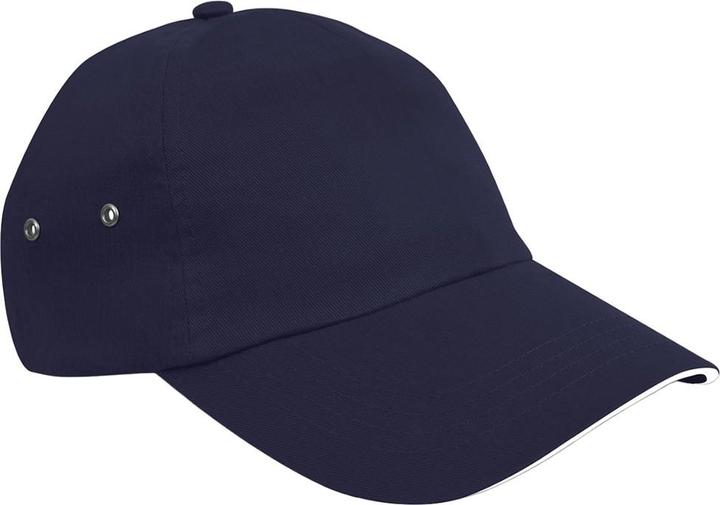 Navy blue/white