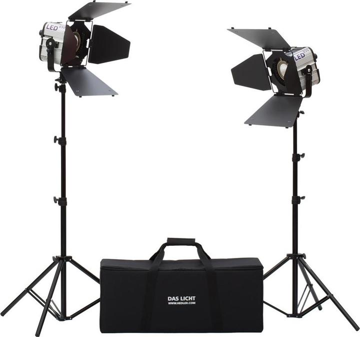 Image du produit Hedler Profilux LED 650 - Kit Pro2 (Lumière vidéo)