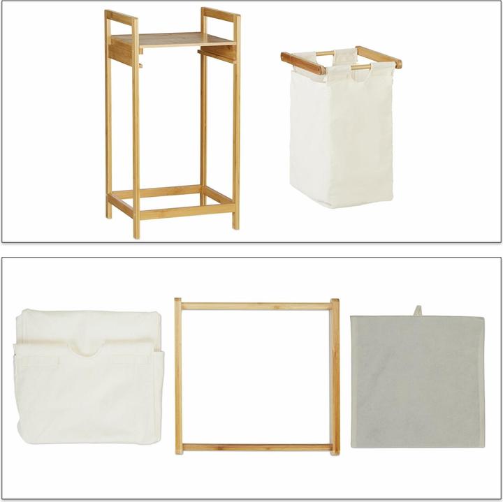 Actual product image Relaxdays Bedside table 2 (40 x 42 x 61 cm)