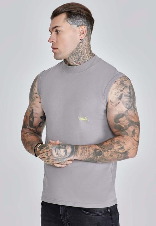 Grey, Neon Yellow