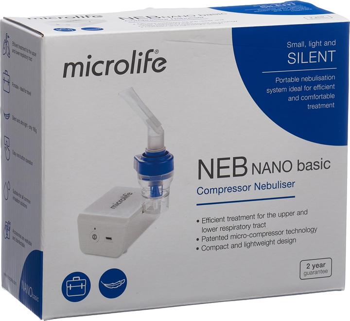 Actual product image Microlife Inhalator NEB Nano Basic