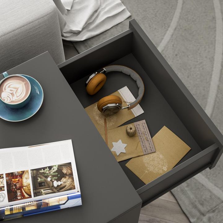 Actual product image Casaria Nachttisch (54 x 39 x 28 cm)