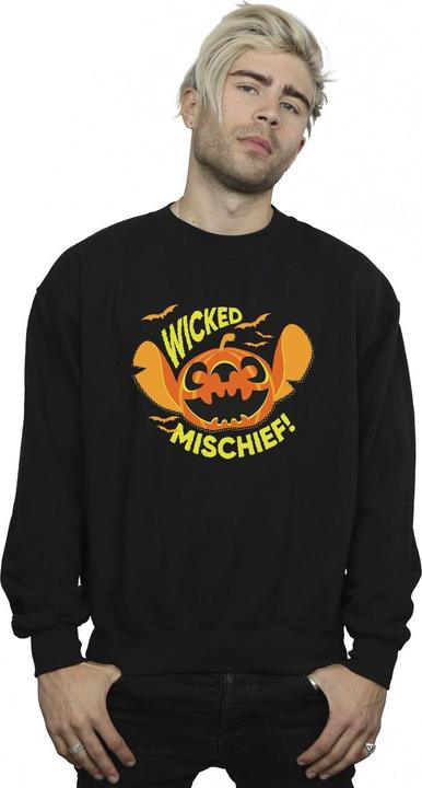 Actual product image Disney Mens Lilo And Stitch Wicked Mischief Sweatshirt (5XL)