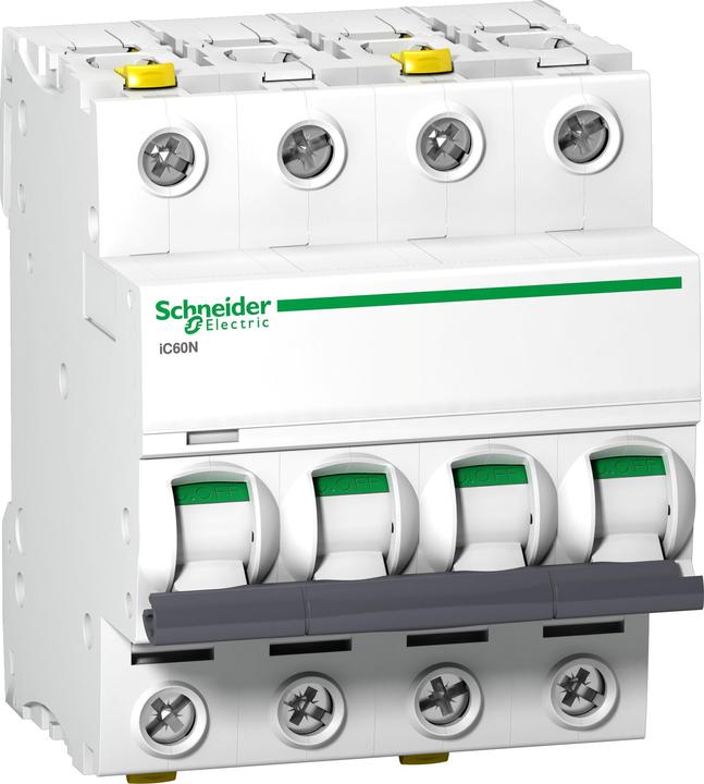 Schneider Electric Acti9 iC60N MCB 4 Pole 32A Curve C