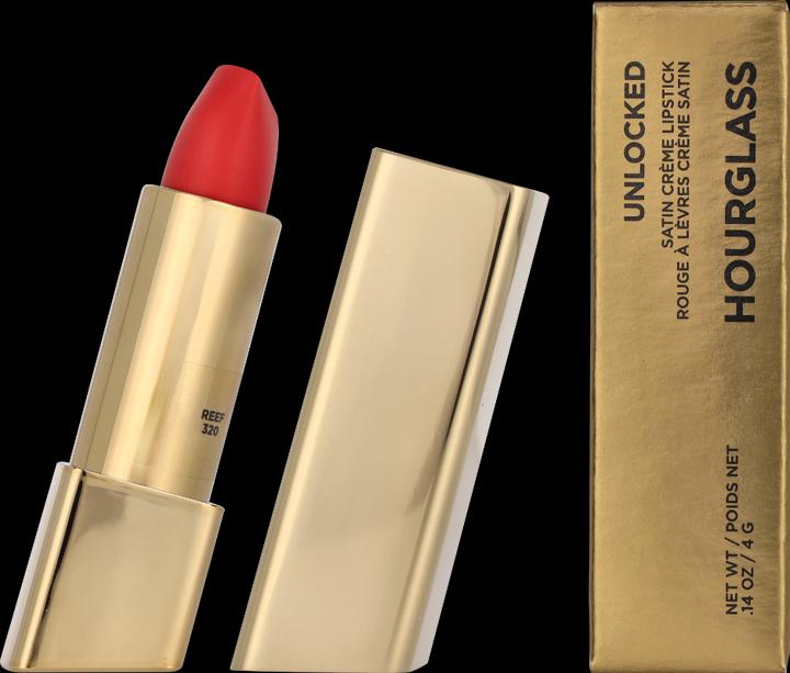 Actual product image Hourglass Unlocked Satin Creme Lipstick
