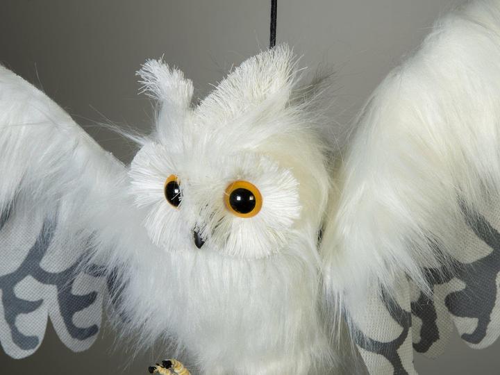 Image du produit Europalms Hibou des neiges d'Halloween, animé, 80cm