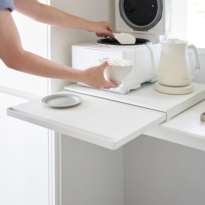 Actual product image Yamazaki Pull-out shelf for the TOWER kitchen unit