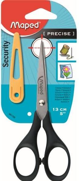 Produktbild Magni Maped M681700 - Schere Precise, 13 cm mit Klingenschutz, schwarz (13 cm)