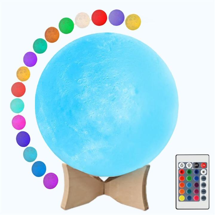 Actual product image Cover-Discount Moon lamp 3D