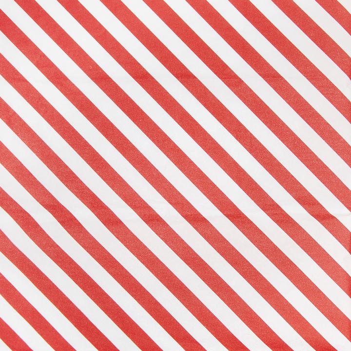 Produktbild Rico Design Seidenpapier "Streifen Rot/Weiss", 50 x 70 cm, 5 Bögen (18 g/m², 5 x)
