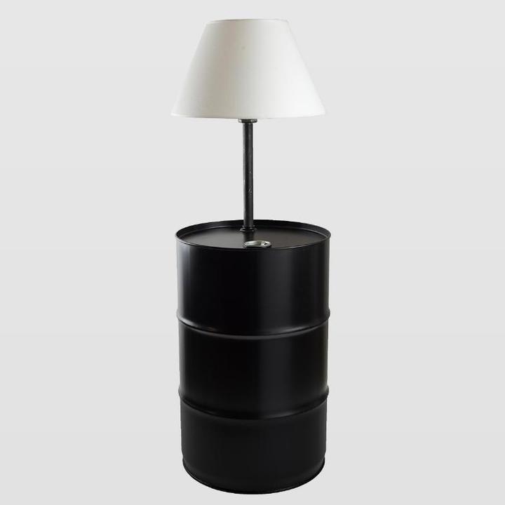 Produktbild Gie El LGH0151 - Stehleuchte BARREL schwarz (E27)