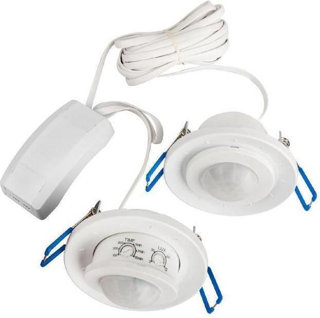 Actual product image Maclean Dual PIR motion sensor recessed (MCE143) (8 m)