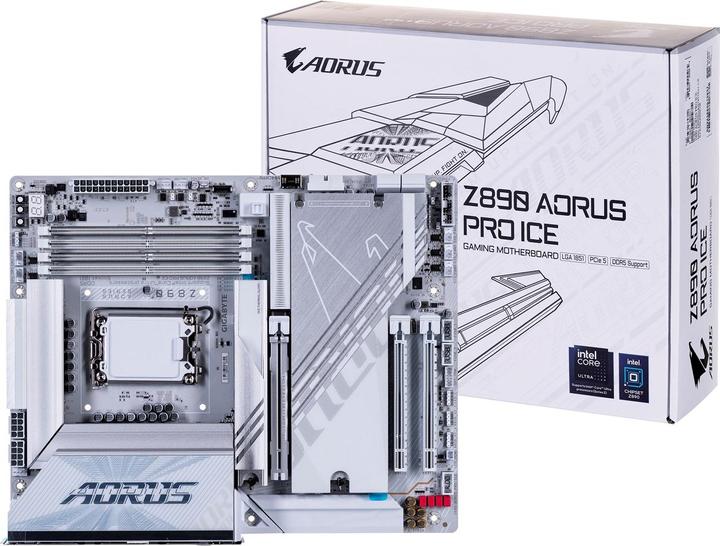 Produktbild Gigabyte Z890 AORUS PRO ICE (LGA 1851, Intel Z890, ATX)