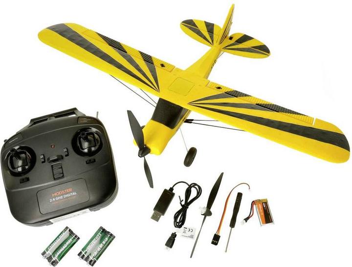 Image du produit Modster MDX CUB Jaune RC Aéromodèle RtF 450 mm (Multi moteur)