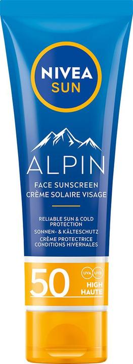 Immagine prodotto NIVEA Crema solare Sun Alpin per il viso (Crema solare viso, SPF 50, 50 ml, 69 g)