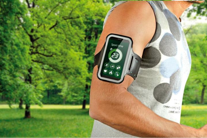 Produktbild AM Universal Fitness Sportarmband + Schlüsselfach bis 5.5" (Für Handy / Smartphone)