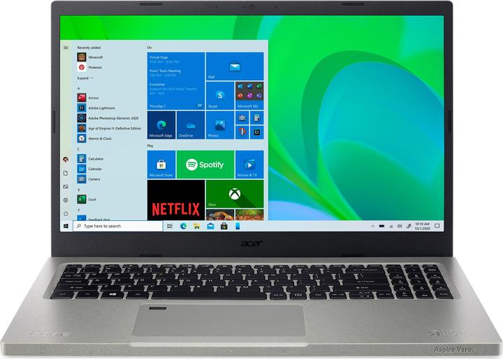 Acer Aspire Vero (15.60", Intel Core i7-1195G7, 16 Go, 1000 Go, DE)