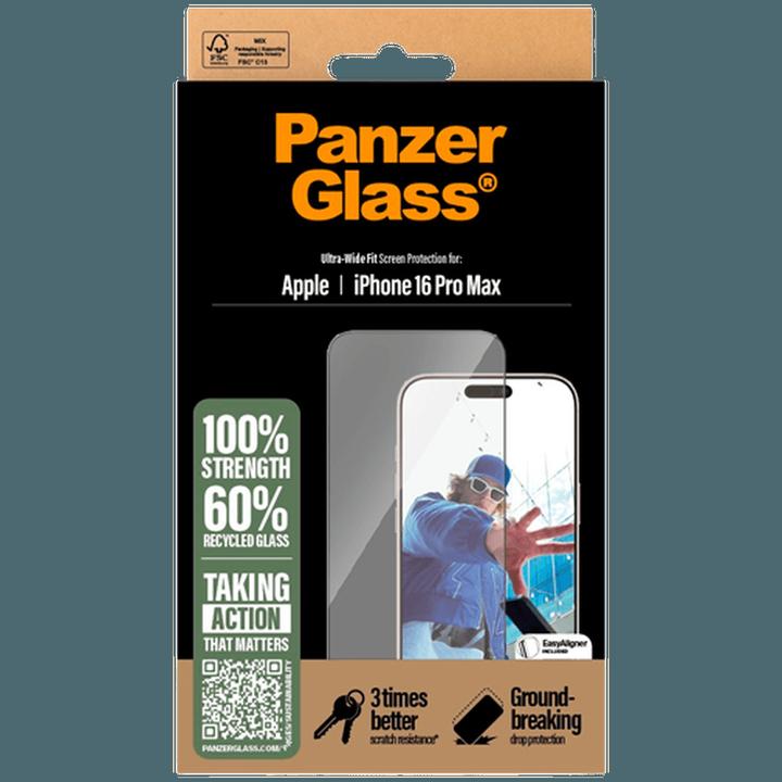 Actual product image PanzerGlass Ultra-Wide Fit (1 Piece, Apple iPhone 16 Pro Max)