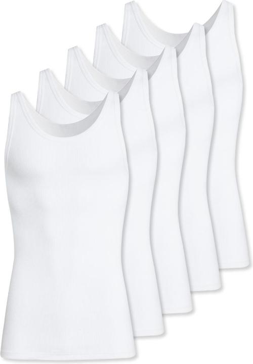 Actual product image Conta Pack of 5 Double Rib Undershirt / Tanktop (4XL)